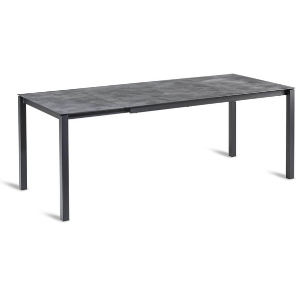Table à rallonge Palazzo Barths; 210x75 cm (lxH); anthracite