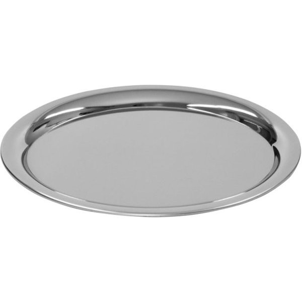 Schneider Plateau de service; 18x23 cm (Lxl); inox; ovale