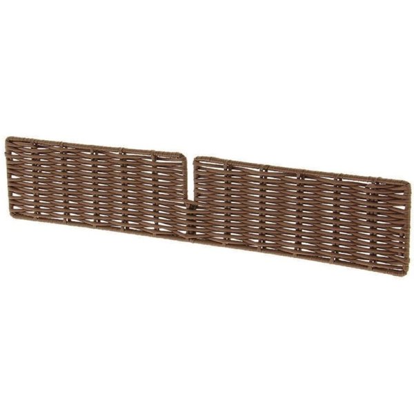 Réglette diagonale 46.5x1x9 cm Prolinea; 0.1x9 cm (lxH); brun; 8 pièce(s) / Lot
