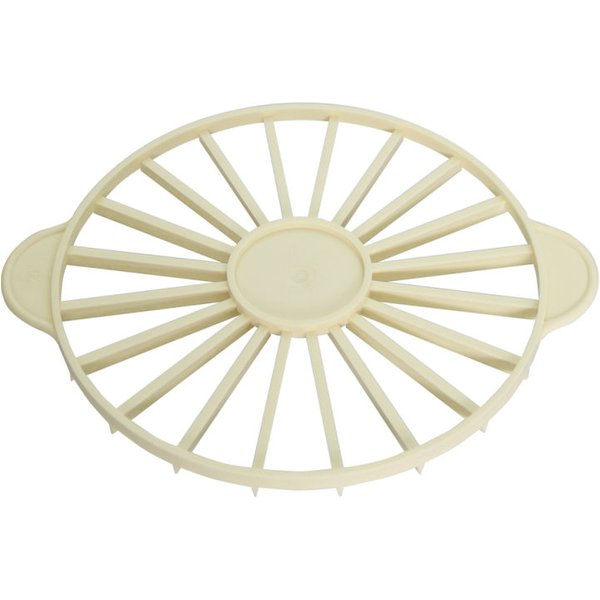 Schneider Divisorio per torte a 20 scomparti; 2x26.5 cm (HxØ); avorio