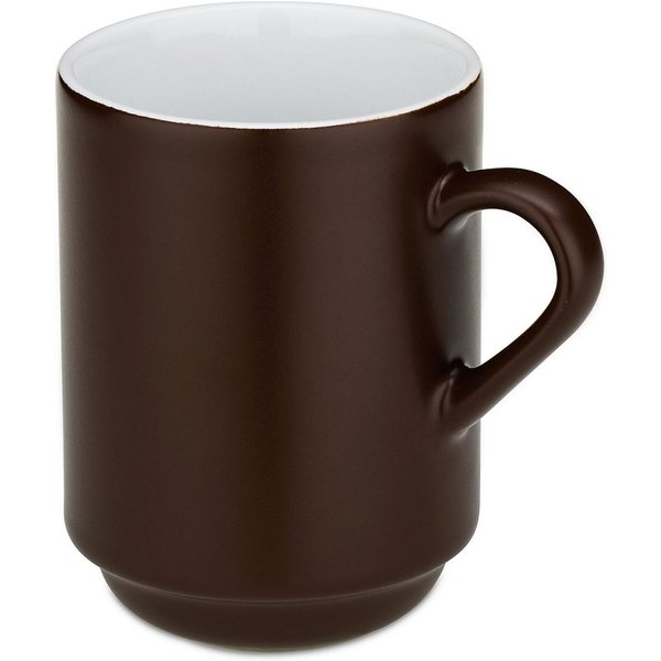 2x kela Set 2 mugs Mattia en céramique; 30 cl, 7.5x11 cm (ØxH); brun; rond(e); 2 pièce(s) / Lot