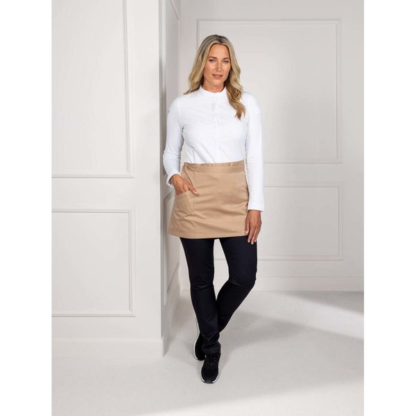 Tablier Bistro Bistro Le Nouveau Chef; 41x120 cm (Lxl); brun clair
