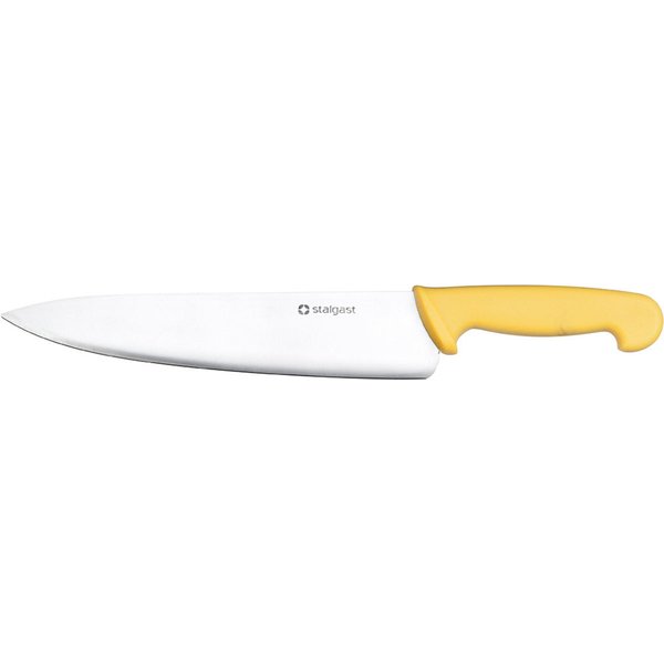 Stalgast Coltello da chef , HACCP, lama in acciaio inox; 25 cm (L); giallo