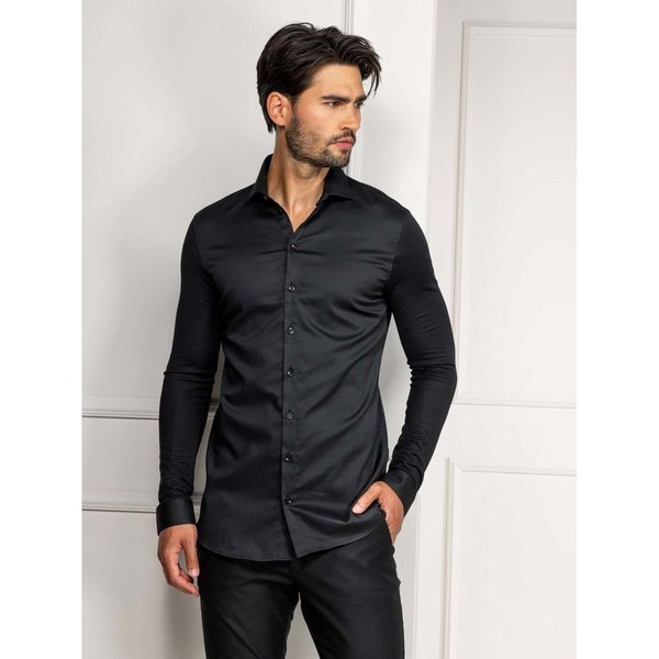 Chemise Liam Le Nouveau Chef; Taille 6XL; noir