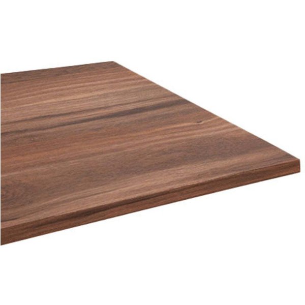 Plateau de table carré, décor bois RestooTab; 60x60 cm (Lxl); chêne fumé; carré(e)