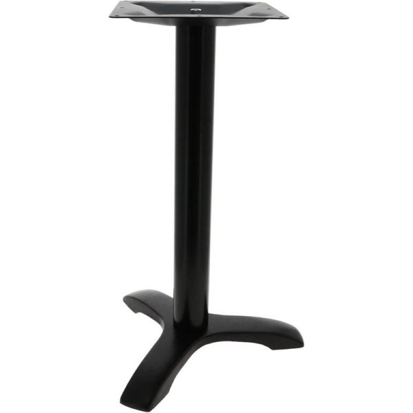 Pied de table Détroit H 72 cm Ligne CHR; 45x72 cm (lxH); noir