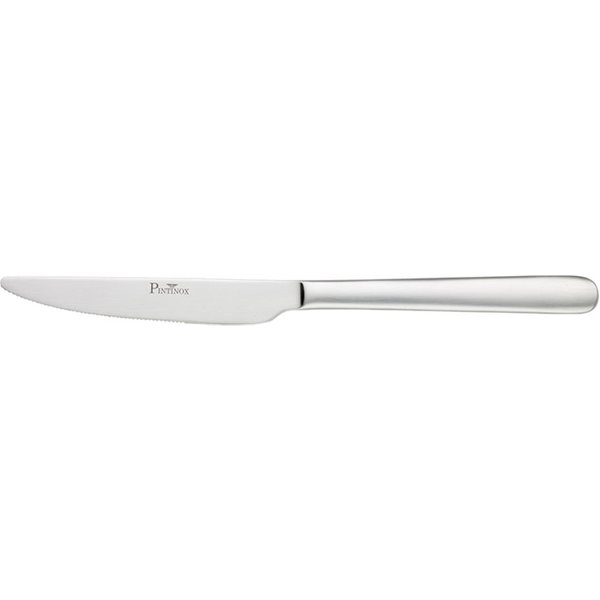12x Pintinox Couteau de table SKY Satin; 22.8 cm (L); argenté; 12 pièce(s) / Lot