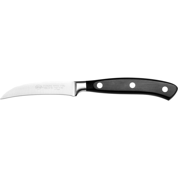 Spelucchino forgiato, Sanelli Ergoforge, lunghezza lama 70 mm Sanelli; 18.5 cm (L); argento/nero