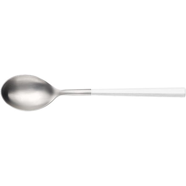 12x Pintinox Cucchiaino da tè HIVE Satin Forgiato manico ABS Azzurro; 15 cm (L); bianco; 12 pz. / Pacco