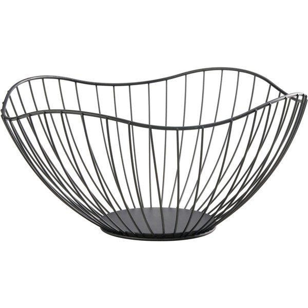 Stalgast Cestino per pane/frutta nero, Ø 270, H. 130 mm; 27x13 cm (ØxH); nero; rotonda