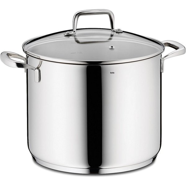 kela Marmite Flavoria en inox 18/10; 24x19.5 cm (ØxH); argenté; rond(e)