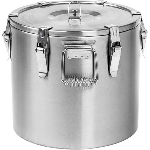 Stalgast Boîte de transport isotherme Basic Line; 20 l, 36.5x33 cm (HxØ); argenté