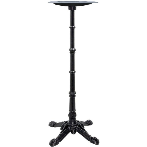Pied de table haut Bistrot H 108 cm Ligne CHR; 40x107 cm (lxH); noir