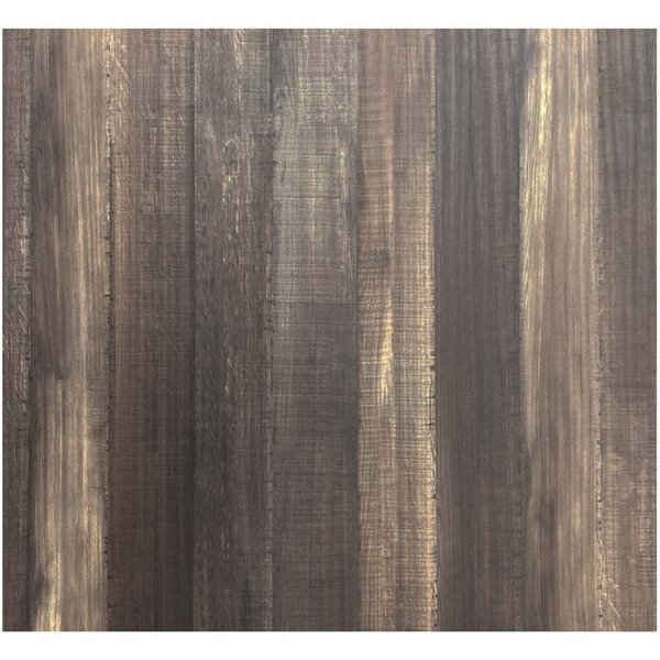 Piano tavolo HPL quadrato Feros; 70x70x1.2 cm (LxLxH); marrone chiaro; quadrata