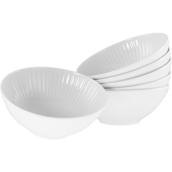 6x CreaTable Valencia bianco - ciotola multiuso 6 pezzi; 500 ml, 17x6.5 cm (ØxH); bianco; rotonda; 6 pz. / Pacco