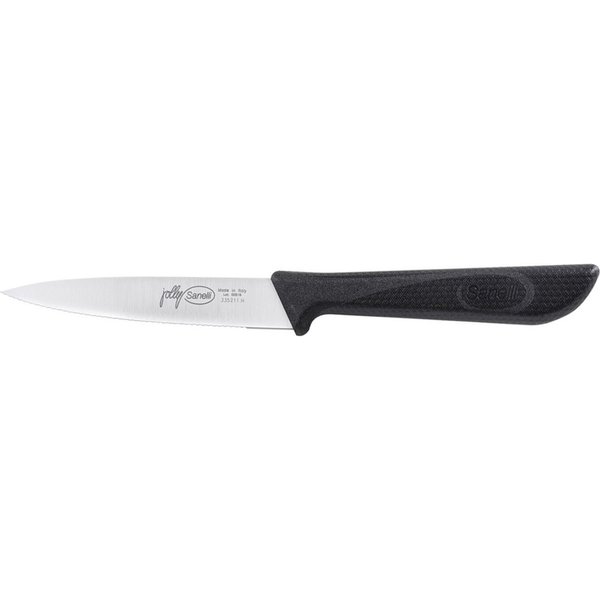 Couteau à éplucher Sanelli Skin cranté, longueur de lame 110 mm Sanelli; 11 cm (L); noir