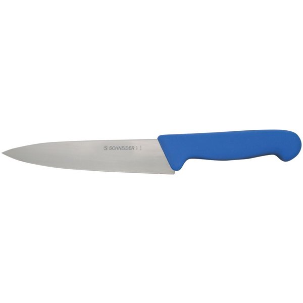 Schneider Coltello da cucina; lunghezza lama 16 cm; blu