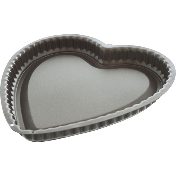 Schneider Moule en forme de cœur Walter; 130 cl, 27 cm (Ø); gris