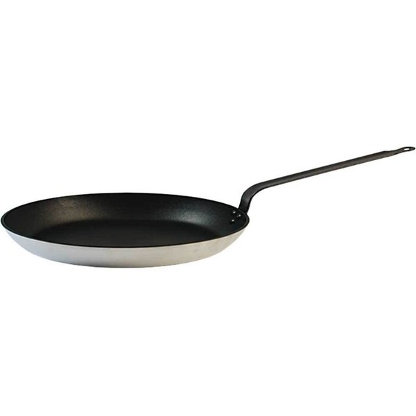 Stalgast Padella per crepes in alluminio con rivestimento antiaderente; 800 ml, 25x2 cm (ØxH); argento
