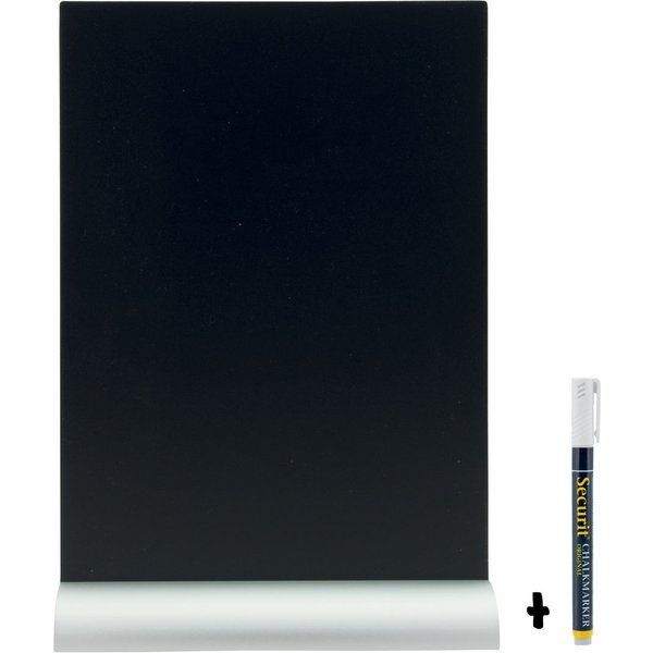 Lavagna da tavolo Foglia A4 Securit; 21x30 cm (LxH); nero