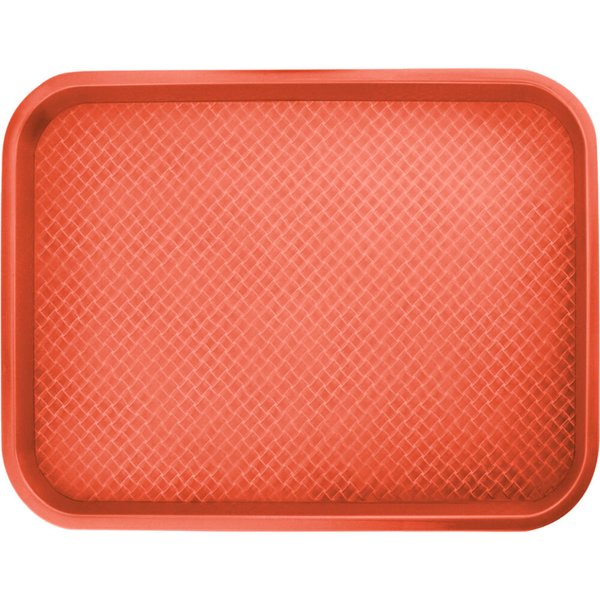 Vassoio per fast food Stalgast; 45x35 cm (LxL); rosso; rettangolare