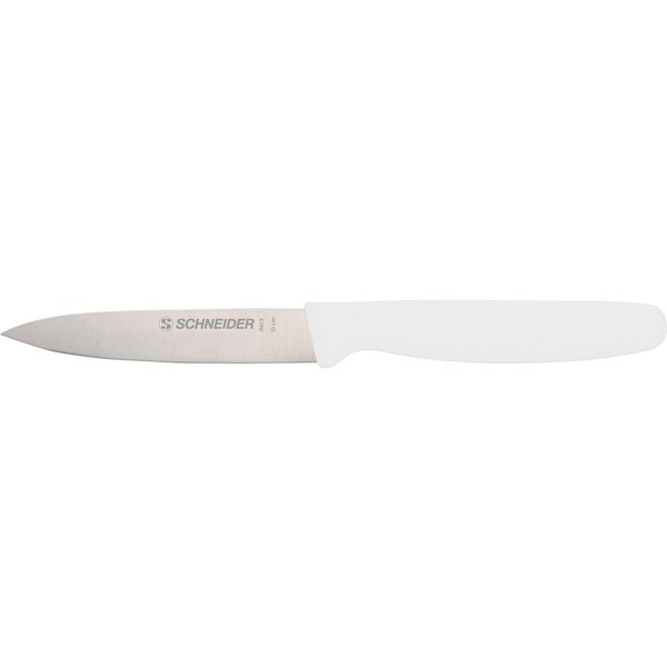 Schneider Coltello da verdura; lunghezza lama 10 cm; bianco