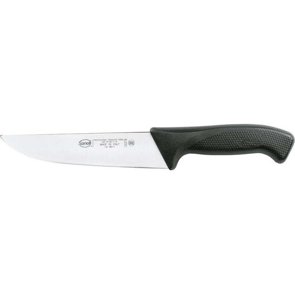Sanelli Couteau de cuisine Sanelli Skin Longueur de lame 180 mm; 18 cm (L); noir