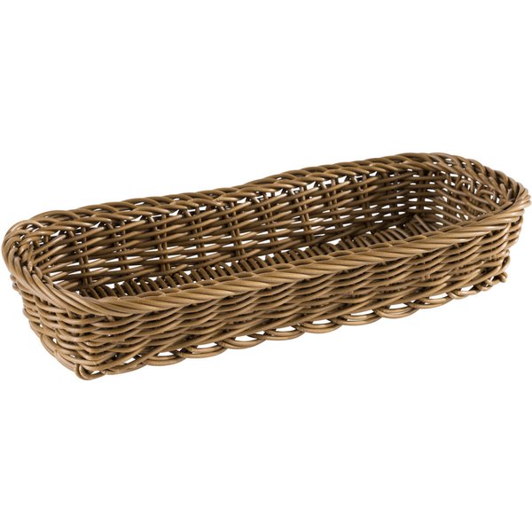 Cestino portaposate ECONOMIC 27 x 10 cm, H: 4,5 cm - 40010 APS; 27x10x5 cm (LxLxH); marrone