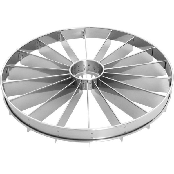 Schneider Divisorio per torte a 18 pezzi; 4.5x33 cm (HxØ); acciaio inox