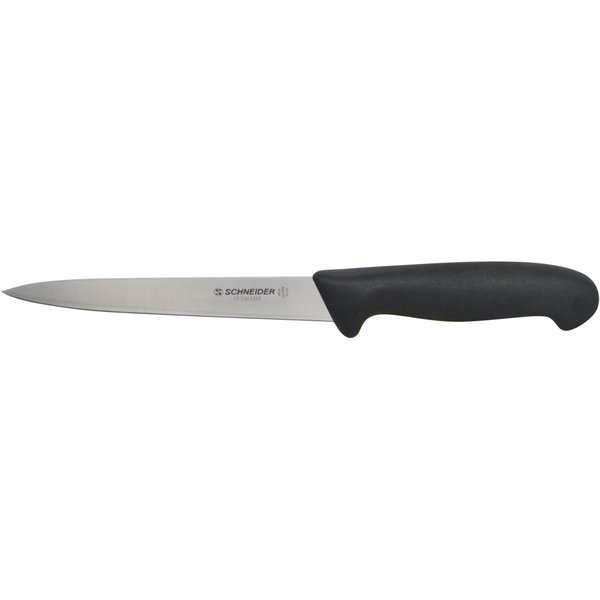 Schneider Coltello per sfilettare; lunghezza lama 16 cm; nero