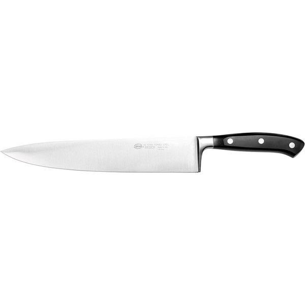 Sanelli Couteau de cuisine, forgé, Sanelli Ergoforge, lame de 200 mm; 37.5 cm (L); argenté/noir