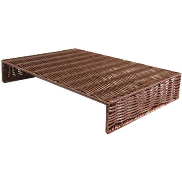 4x Prolinea Faux fond Carita 38x28x6,5 cm; 28x6.5x38 cm (lxHxP); brun; 4 pièce(s) / Lot