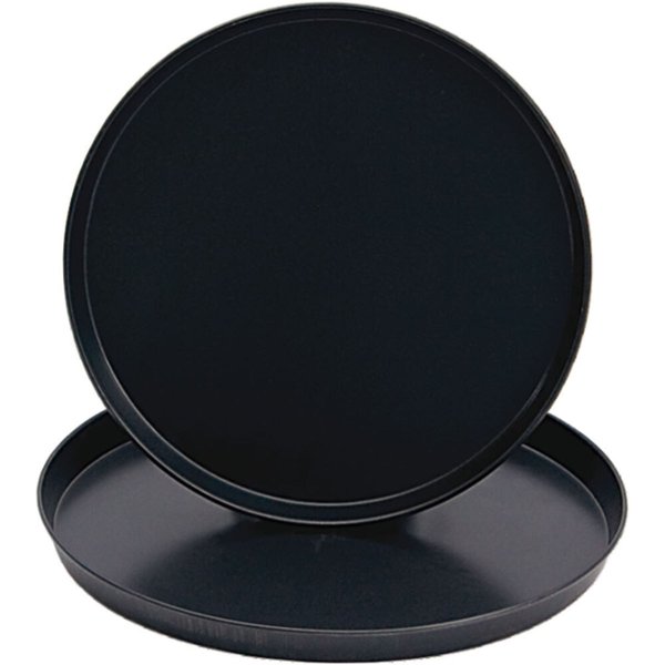 Stalgast Teglia per pizza; 2.5x30 cm (HxØ); nero