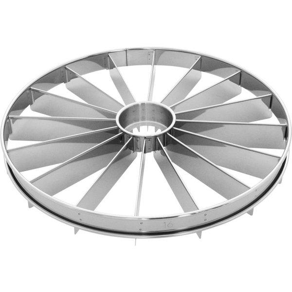 Schneider Tagliatorta a 16 pezzi; 4.5x33 cm (HxØ); acciaio inox