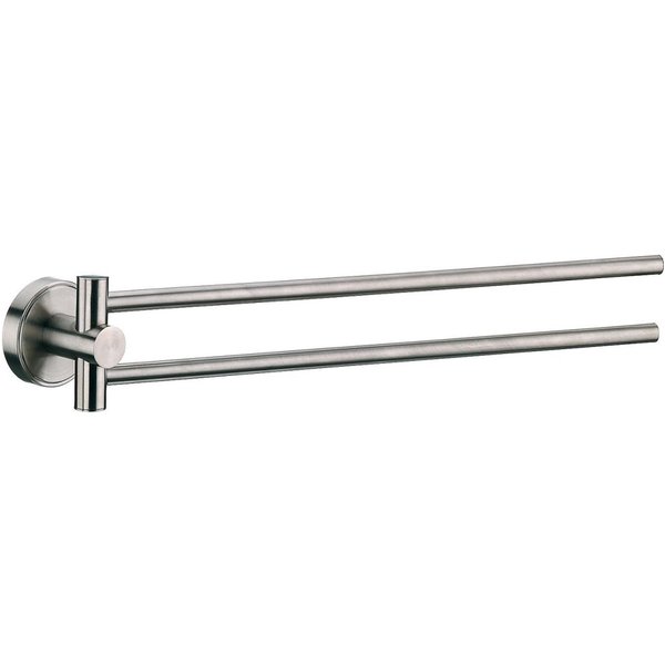 Portasciugamani Marbea in acciaio inox 18/10 kela; 43x7.5x6.5 cm (LxLxH); argento