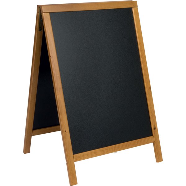 Lavagna a cavalletto Woody Securit; 54.5x85 cm (LxH); marrone
