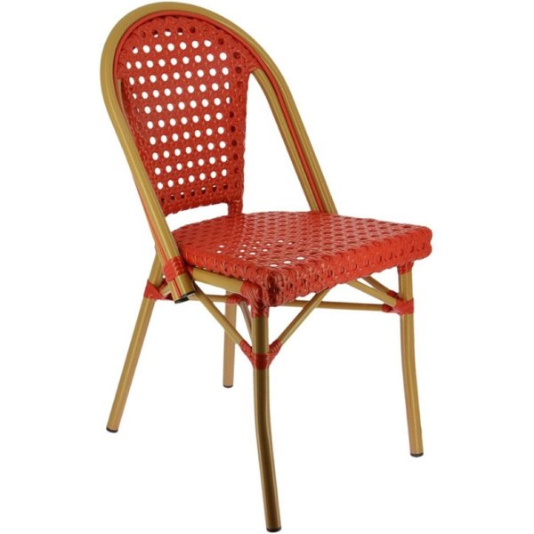 Ligne CHR Chaise Sedia; 57x46x86 cm (lxPxH); rouge