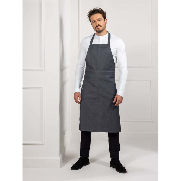 Tablier de cuisine Phoenix Denim Le Nouveau Chef; 70x110 cm (Lxl); noir