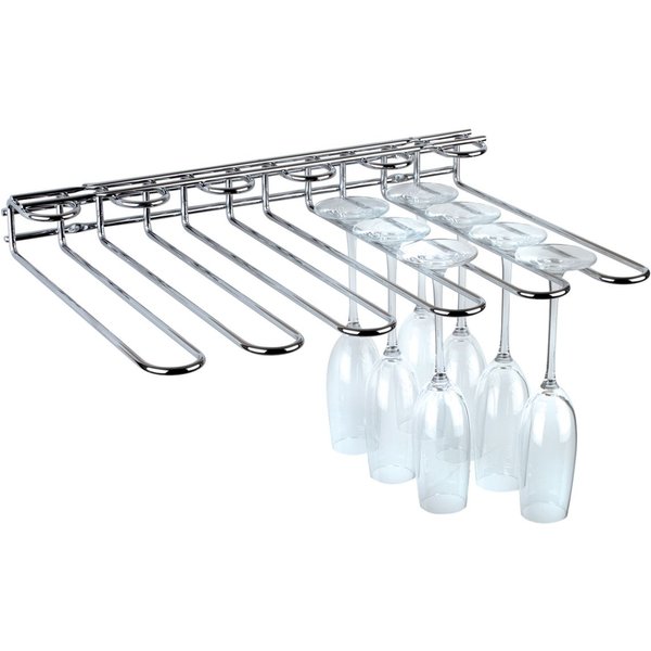 APS Rail porte-verres; 45x32x6 cm (LxlxH); argenté
