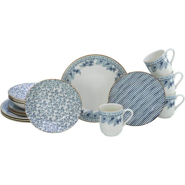 Euböa WL - service combiné 16 pcs. CreaTable; bleu; 16 pièce(s) / Set(s)