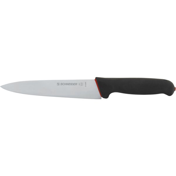 Schneider Coltello da cucina S-Grip; lunghezza lama 18 cm; nero