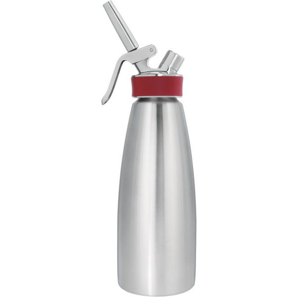Sifone panna iSi Gourmet Whip iSi; 1000 ml, 10.4x34x10.5 cm (LxHxP); argento