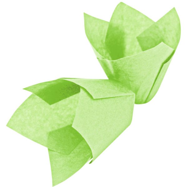1000x Schneider Moule à muffins Tulipe rouge; 5x5x5x5.5 cm (LxlxØxH); vert; 1000 pièce(s) / Lot