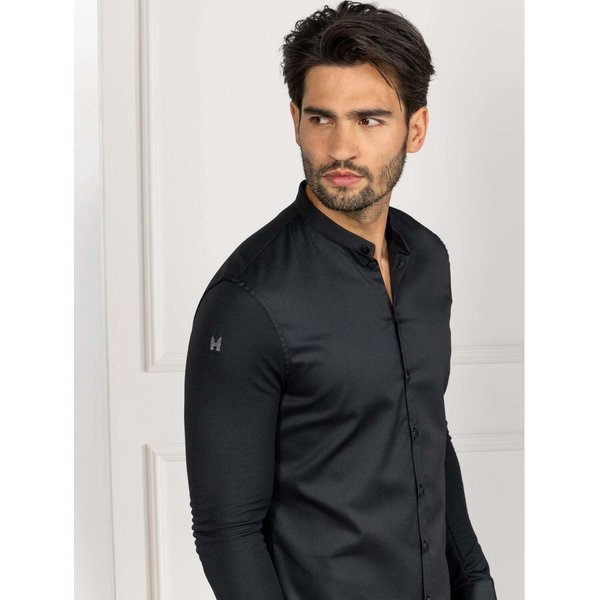 Chemise de cuisine homme Lucas Le Nouveau Chef; Taille 3XL; noir