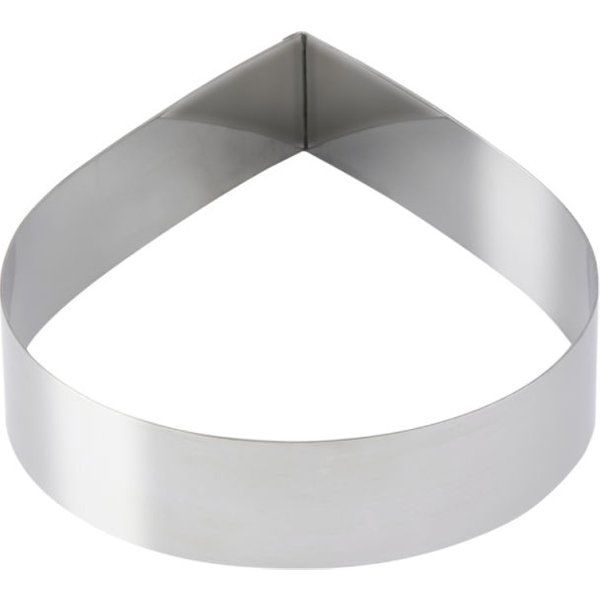 Schneider Anello per dolci a goccia; 18x5 cm (LxH); acciaio inox