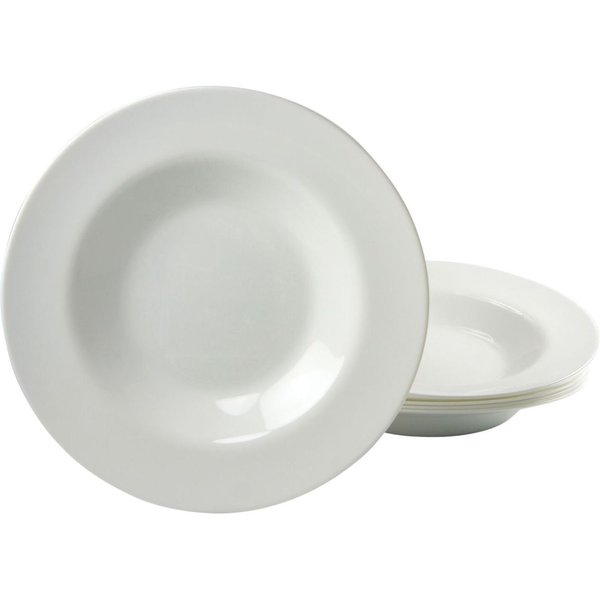 6x CreaTable Assiette à pâtes 29 cm 6 pièces Italie Party; 45 cl, 29x5 cm (ØxH); blanc; rond(e); 6 pièce(s) / Lot