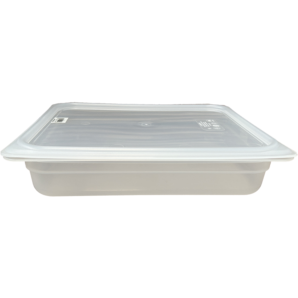 Bac Gastro GN 1/2, 3 l, avec couvercle GUERY; GN 1/2, 26.5x32.5x6.5 cm (LxlxP); transparent; 12 pièce(s) / Lot