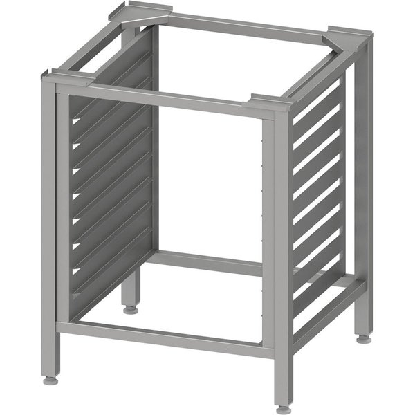 Stalgast Support en acier inoxydable pour four combiné, 8 x GN 1/1; 70.4x85 cm (lxH); argenté