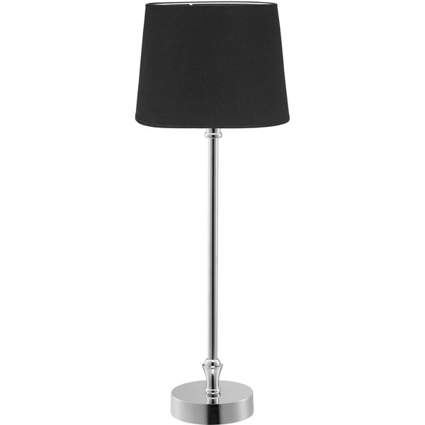Lampe de table Liam PR Home; 59x20x59 cm (LxlxH); argenté/noir