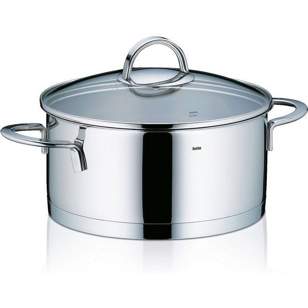 kela Pentola per arrosti Cailin in acciaio inox 18/10; 20x9.5 cm (ØxH); argento; rotonda